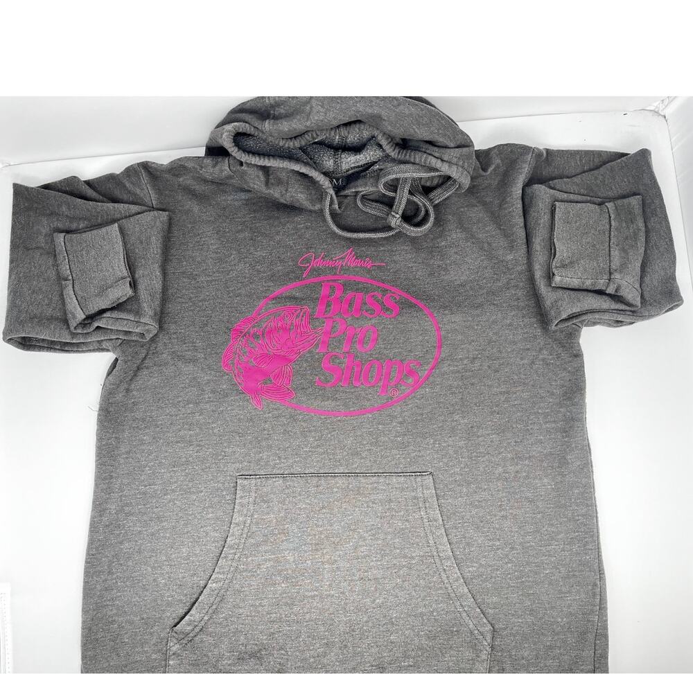 Johnny Morris Bass Pro Shops Woman's Hoodie Size M Pre-Owned in good condition